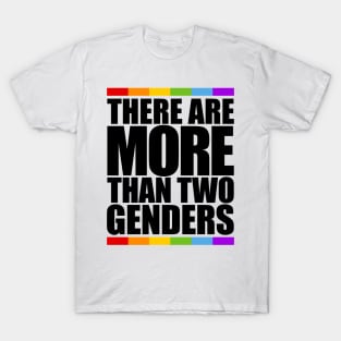 More Than 2 Genders T Shirts for Sale TeePublic